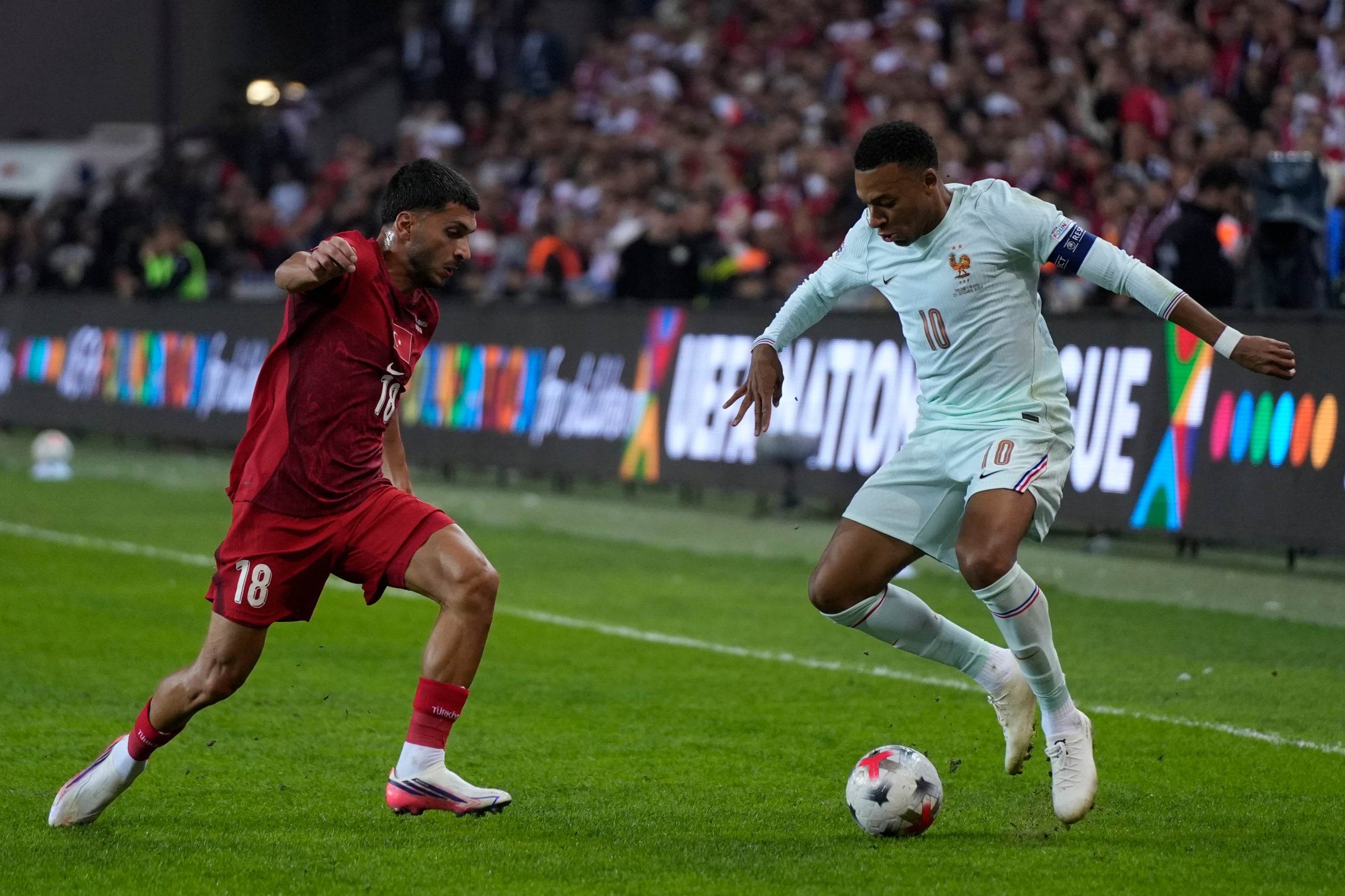 Kylian Mbappé, al partit contra Turquia. | Europa Press