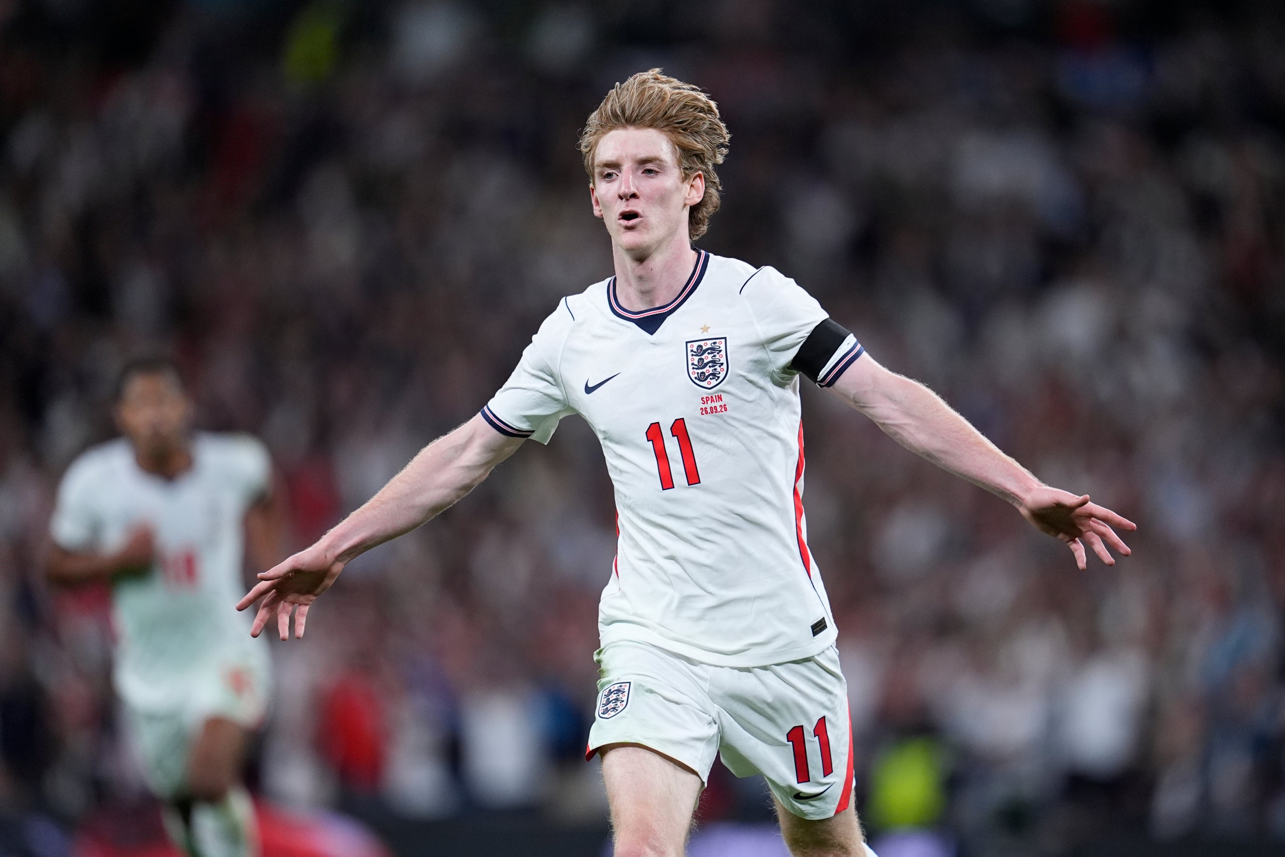Gordon ha fet el primer gol dels anglesos. | Europa Press