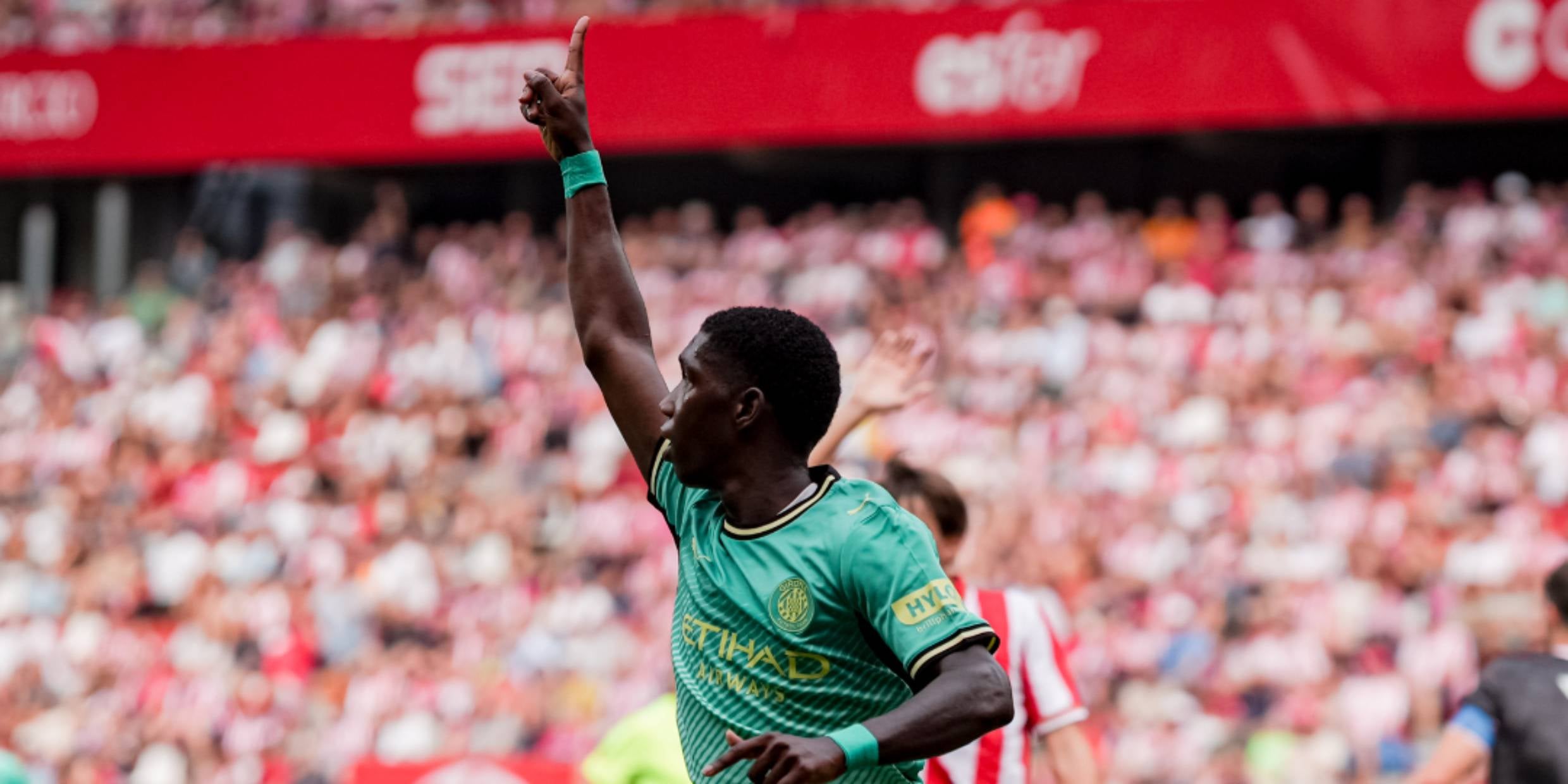 Asprilla ha fet el primer gol gironí. | Girona FC