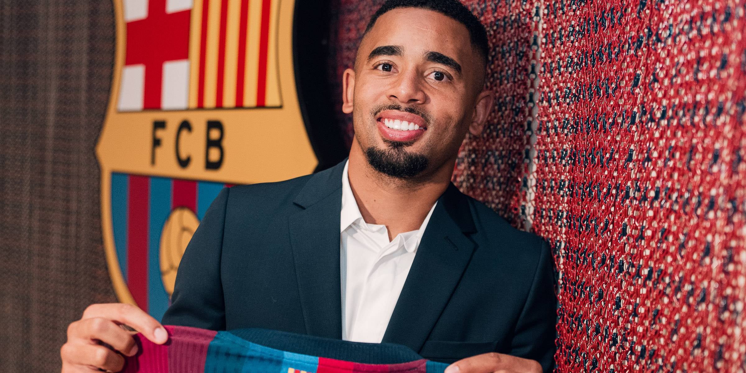 Gabriel Jesus, després de fitxar pel Barça | FC Barcelona