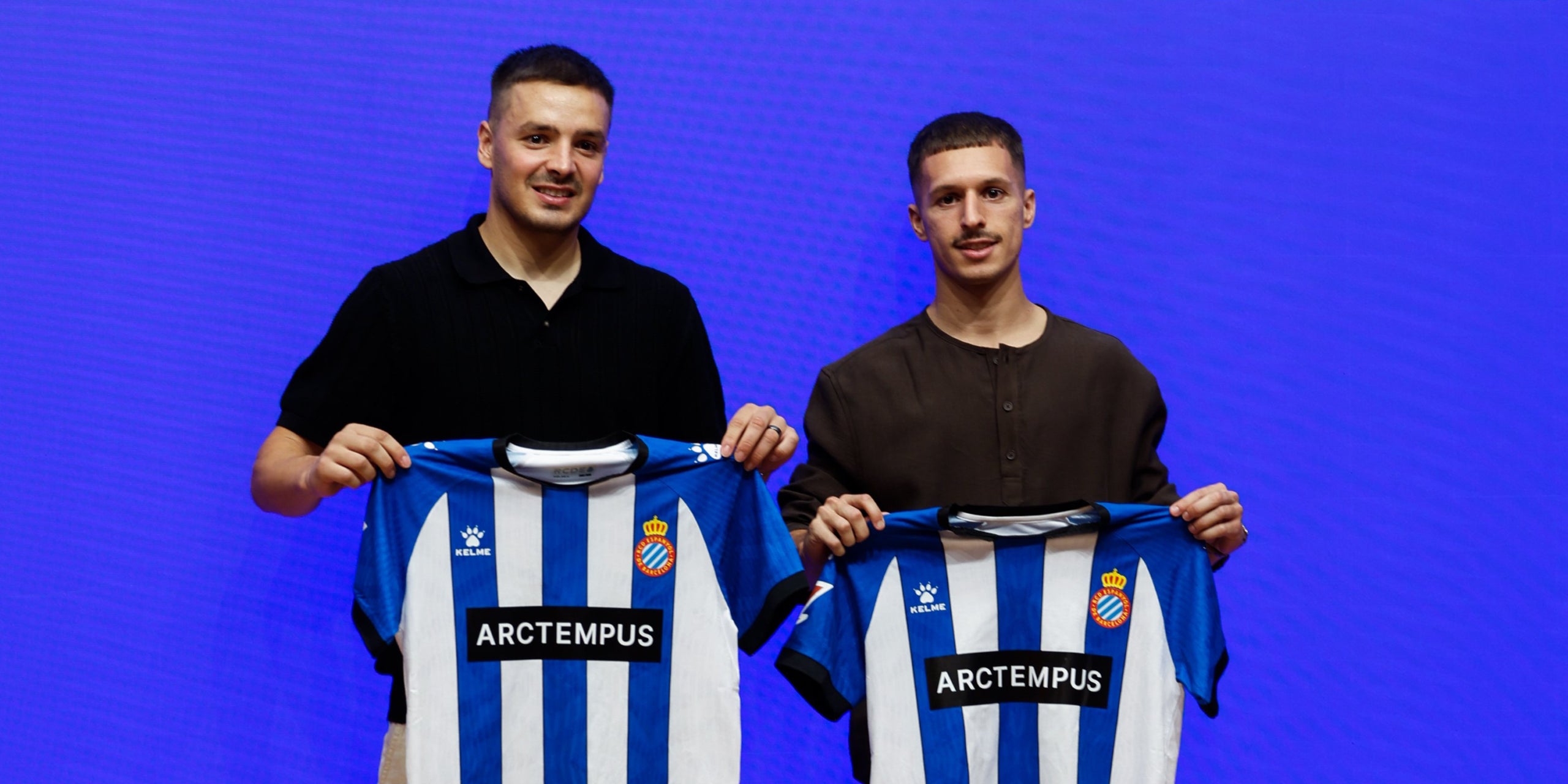 Andoni Gorosabel i Bryan Zaragoza, presentats com a nous jugadors de l'Espanyol | RCD Espanyol