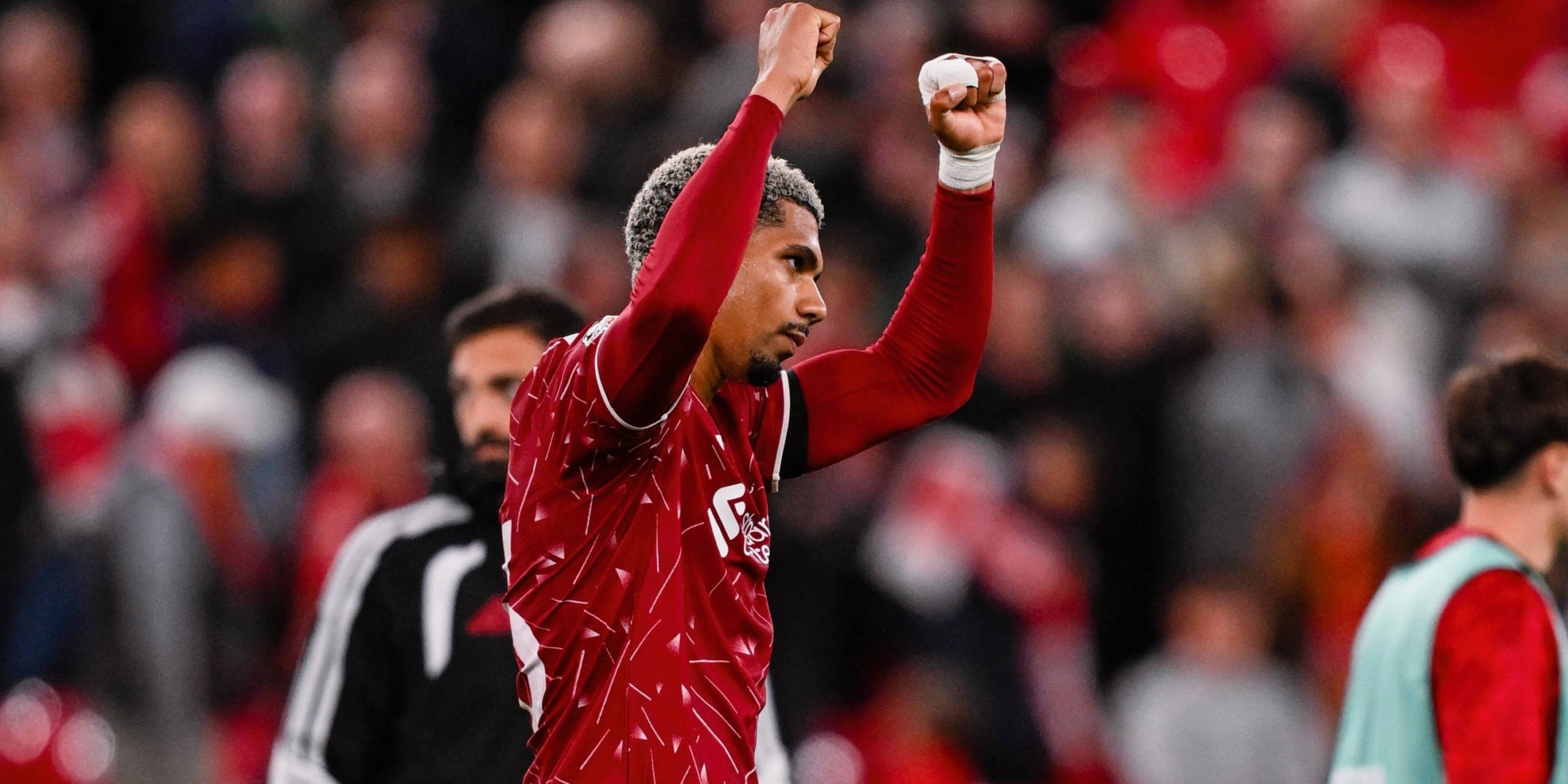 Ronald Araujo, durant el Liverpool-Atlètic | Liverpool FC
