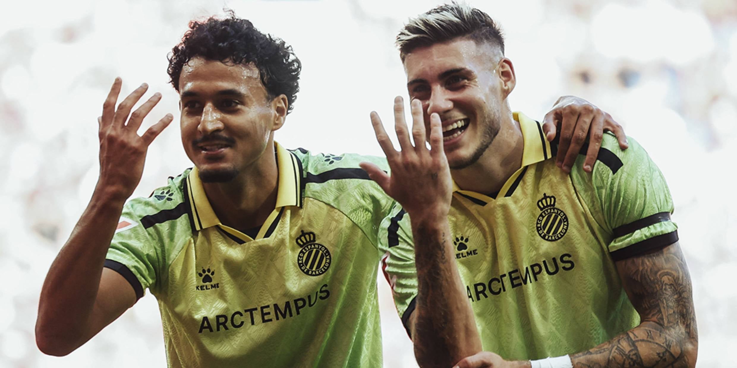 Omar i Roberto, els gran protagonistes pericos. | RCD Espanyol