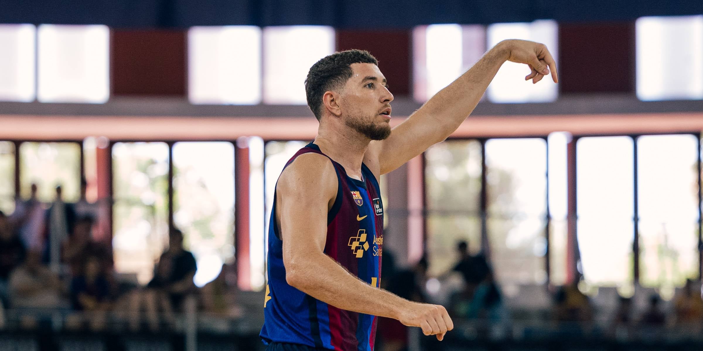 Joel Parra a la final de la Lliga Catalana. | FCB