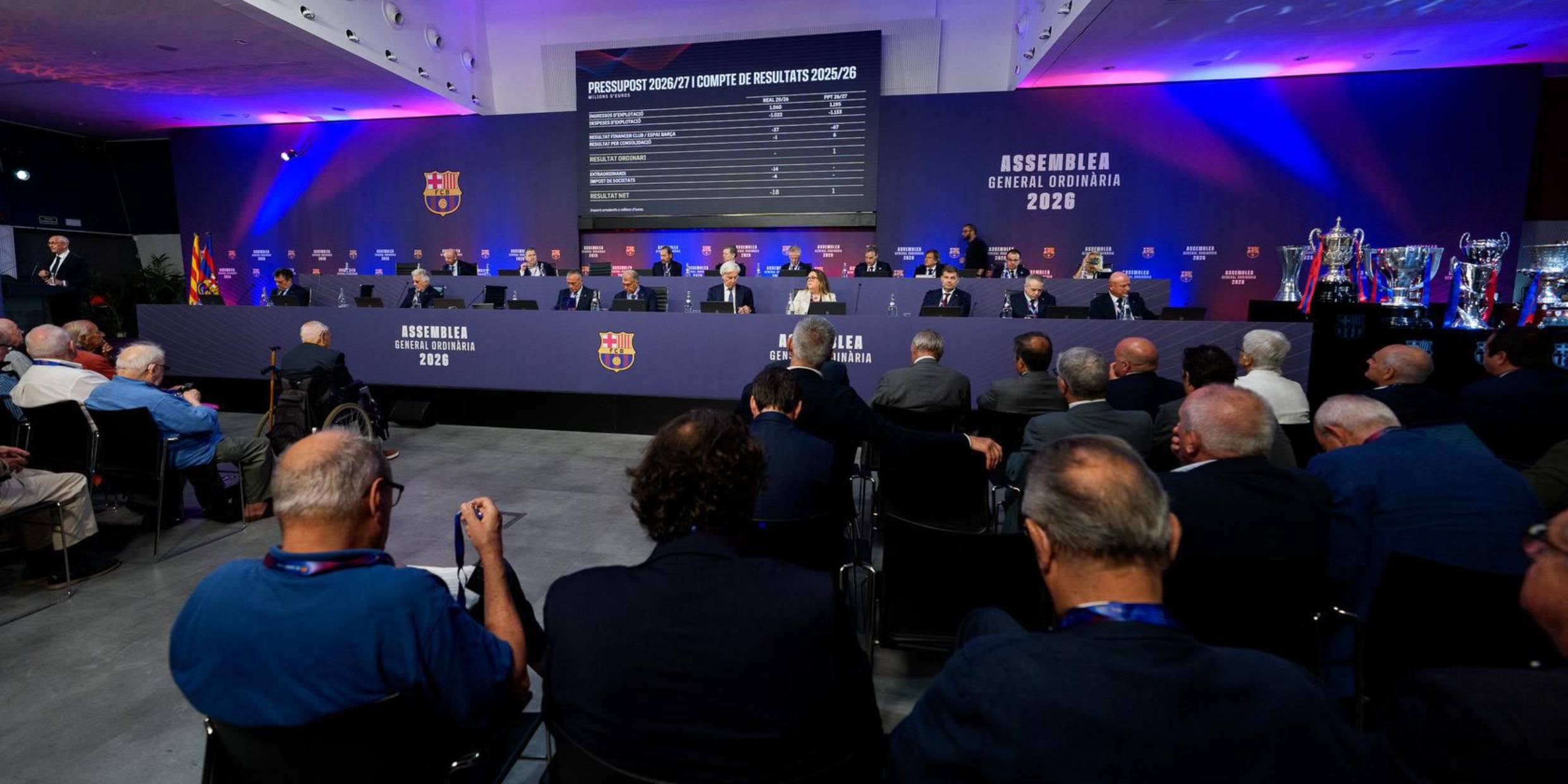 L'Assemblea general del Barça. | FCB