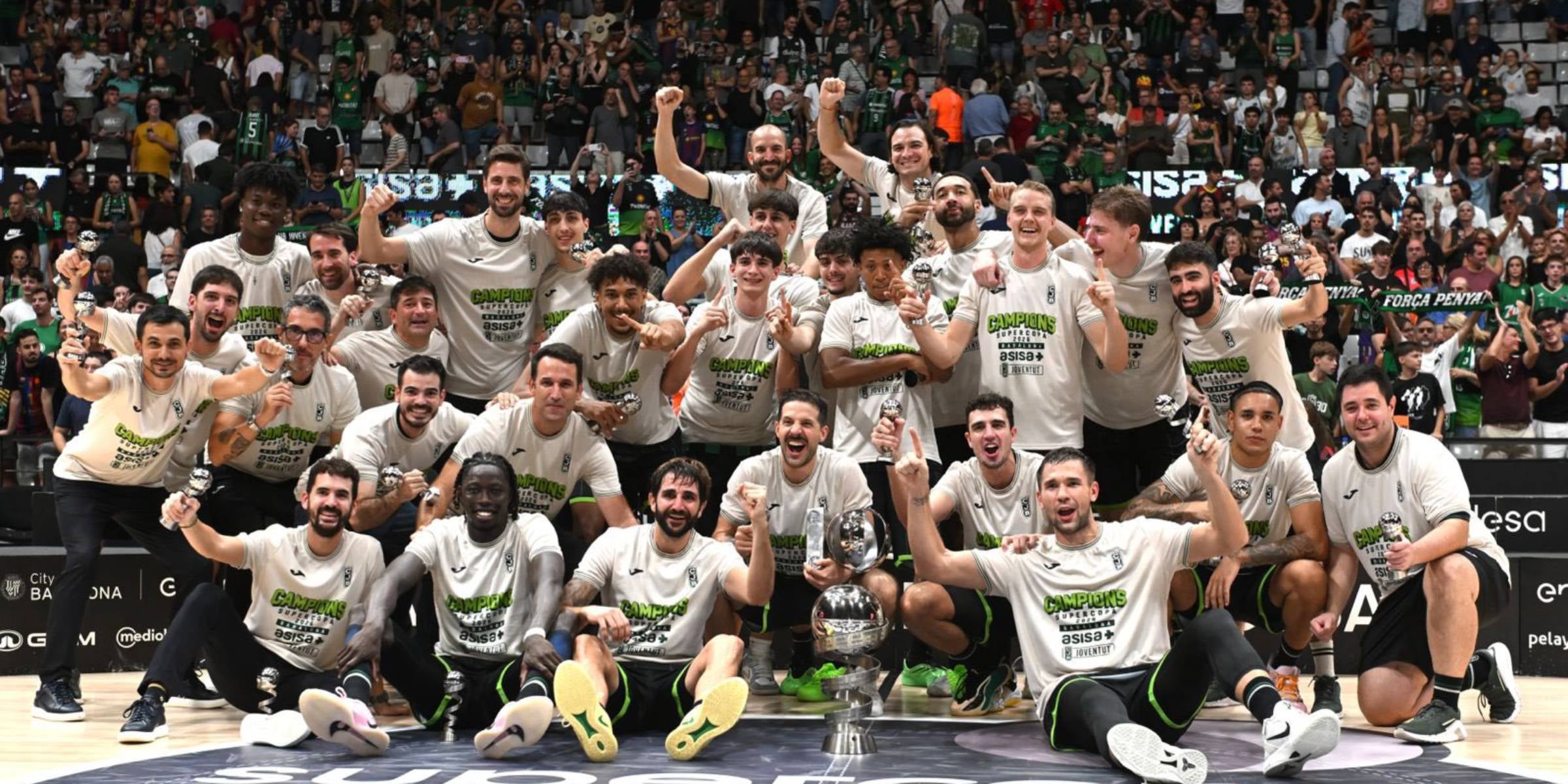 La Penya, campiona de la Supercopa. | Joventut de Badalona