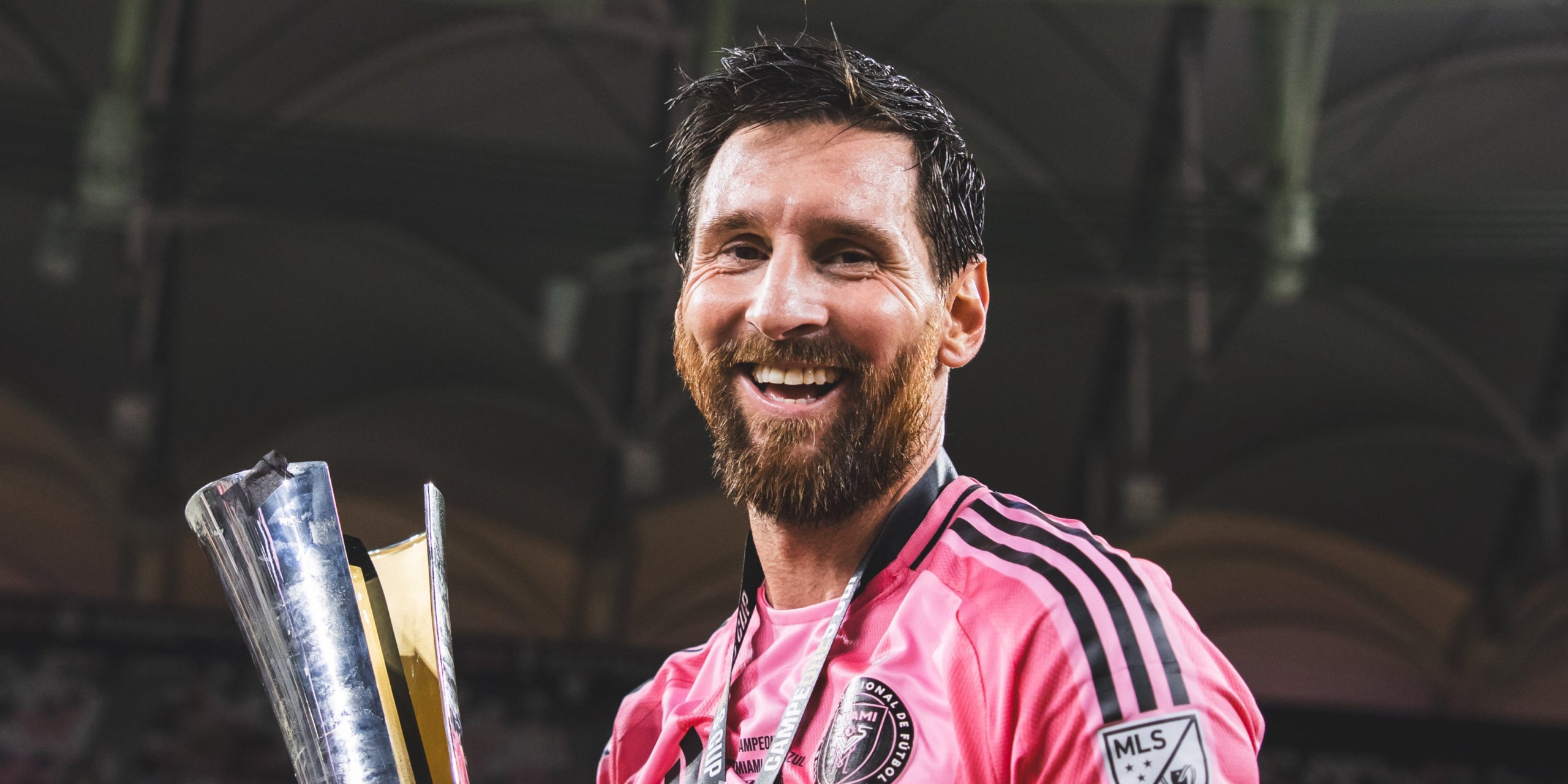 Leo Messi, després de guanyar la Campeones Cup amb l'Inter Miami | @InterMiamiCF