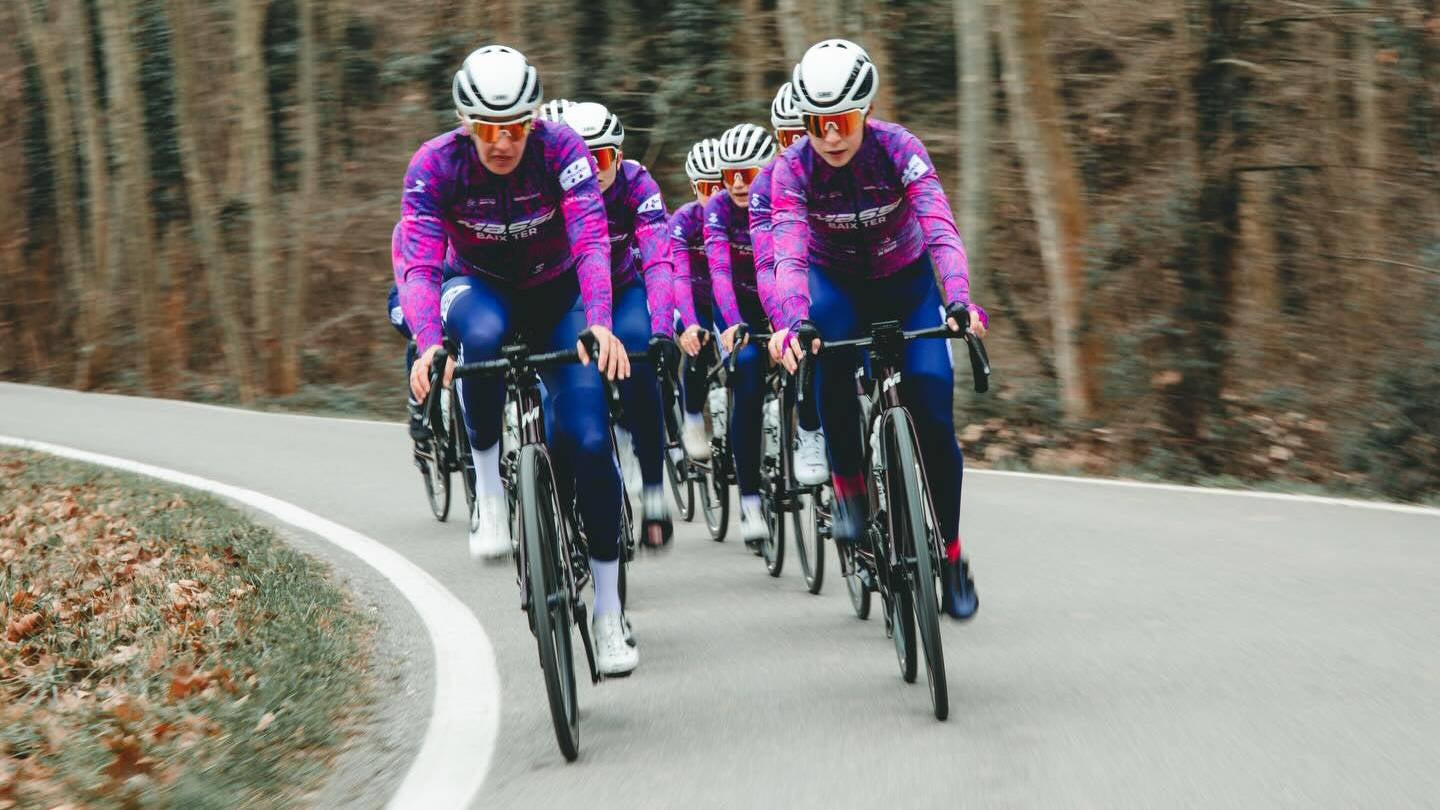 Les ciclistes del Massi Baix Ter, en una imatge d'arxiu | Massi Baix Ter