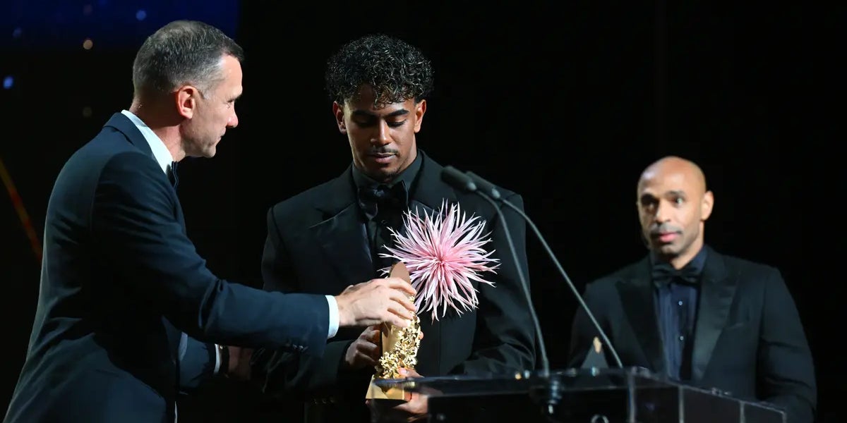 Lamine Yamal, amb el tercer trofeu Kopa consecutiu | Ballon d'Or