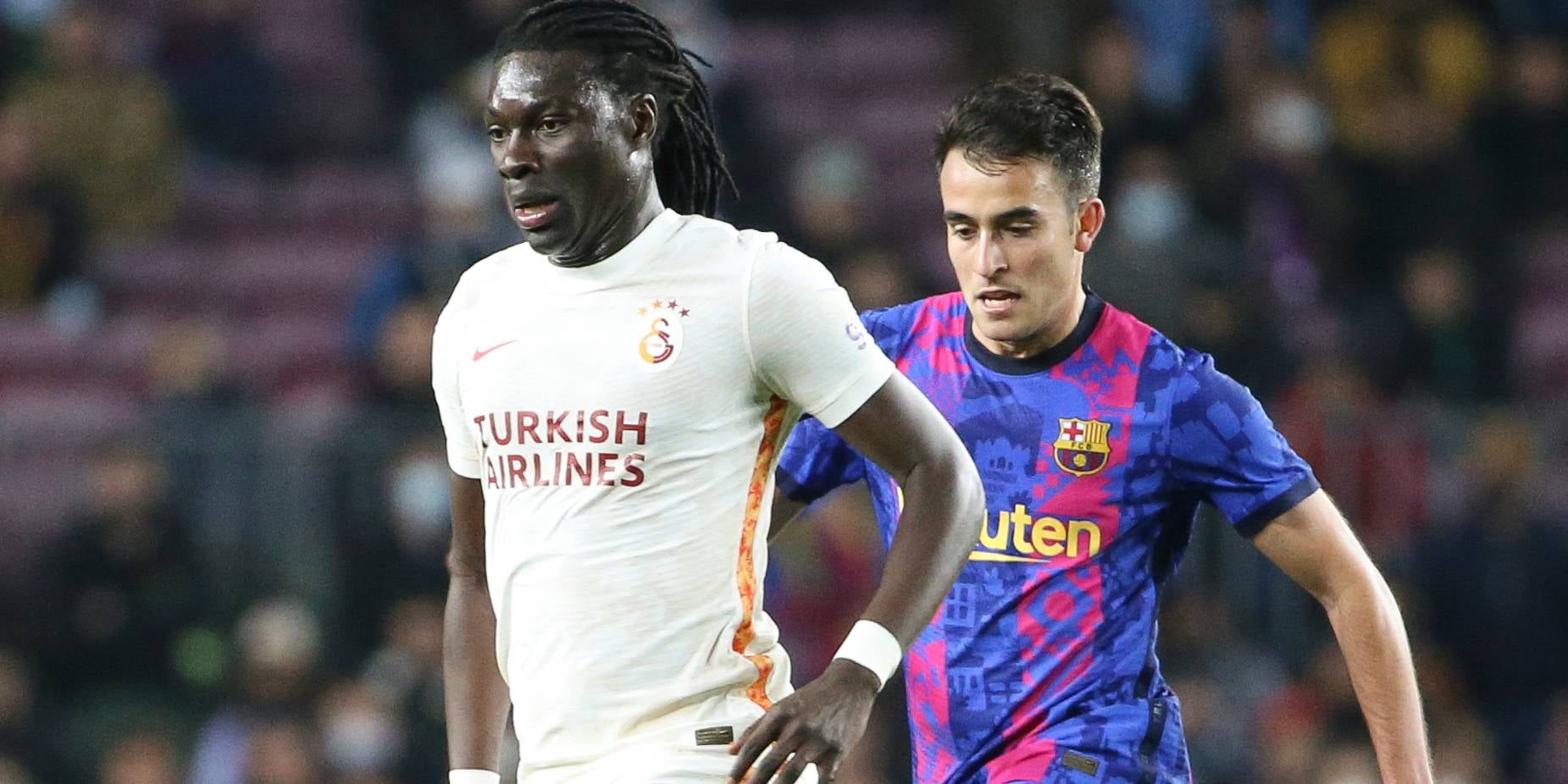 Eric Garcia, durant l'últim partit entre el Barça i el Galatasaray | Europa Press