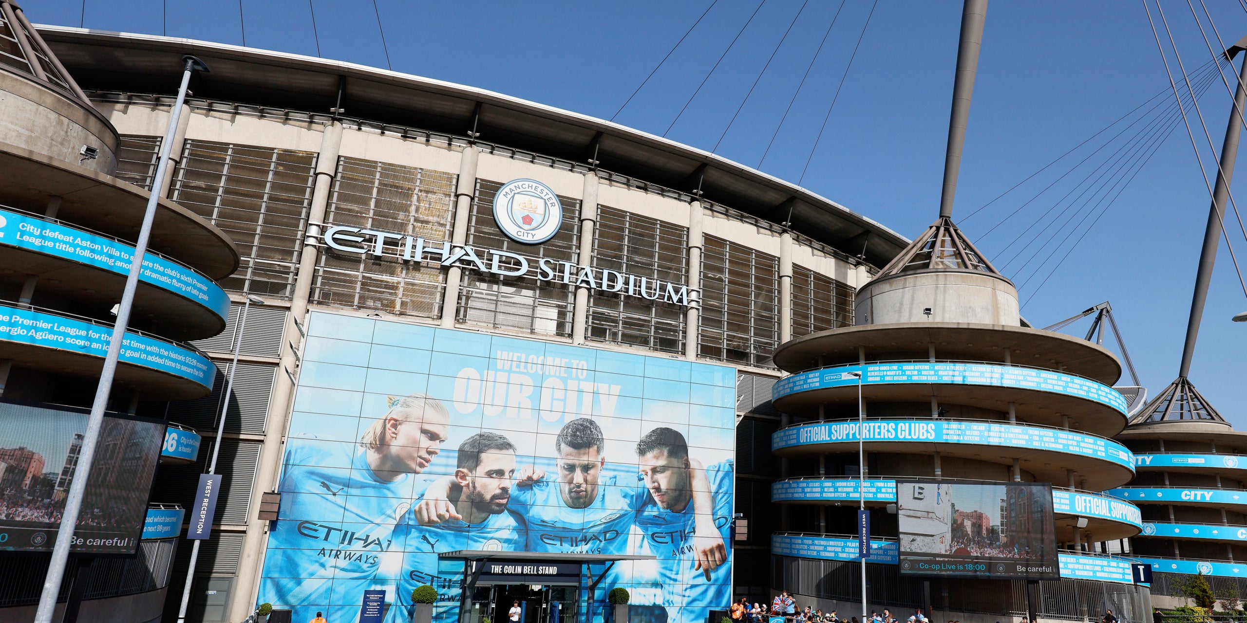 L'Etihad Stadium, el camp del Manchester City | @ManCity