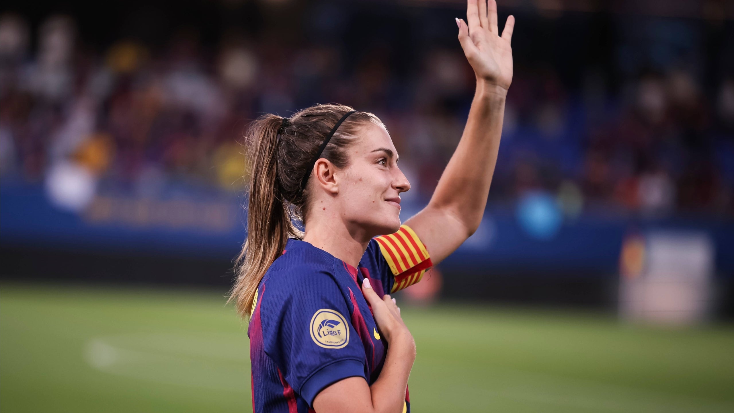 Alexia Putellas, acomiadant-se del Barça | Europa Press