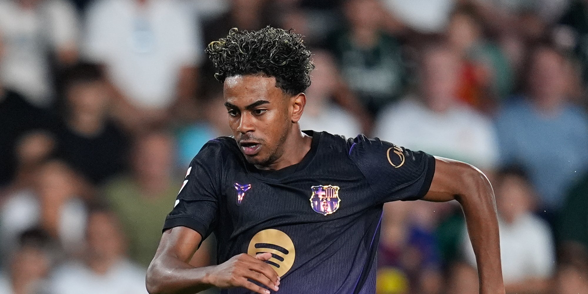 Lamine Yamal, durant un partit amb el Barça | Europa Press