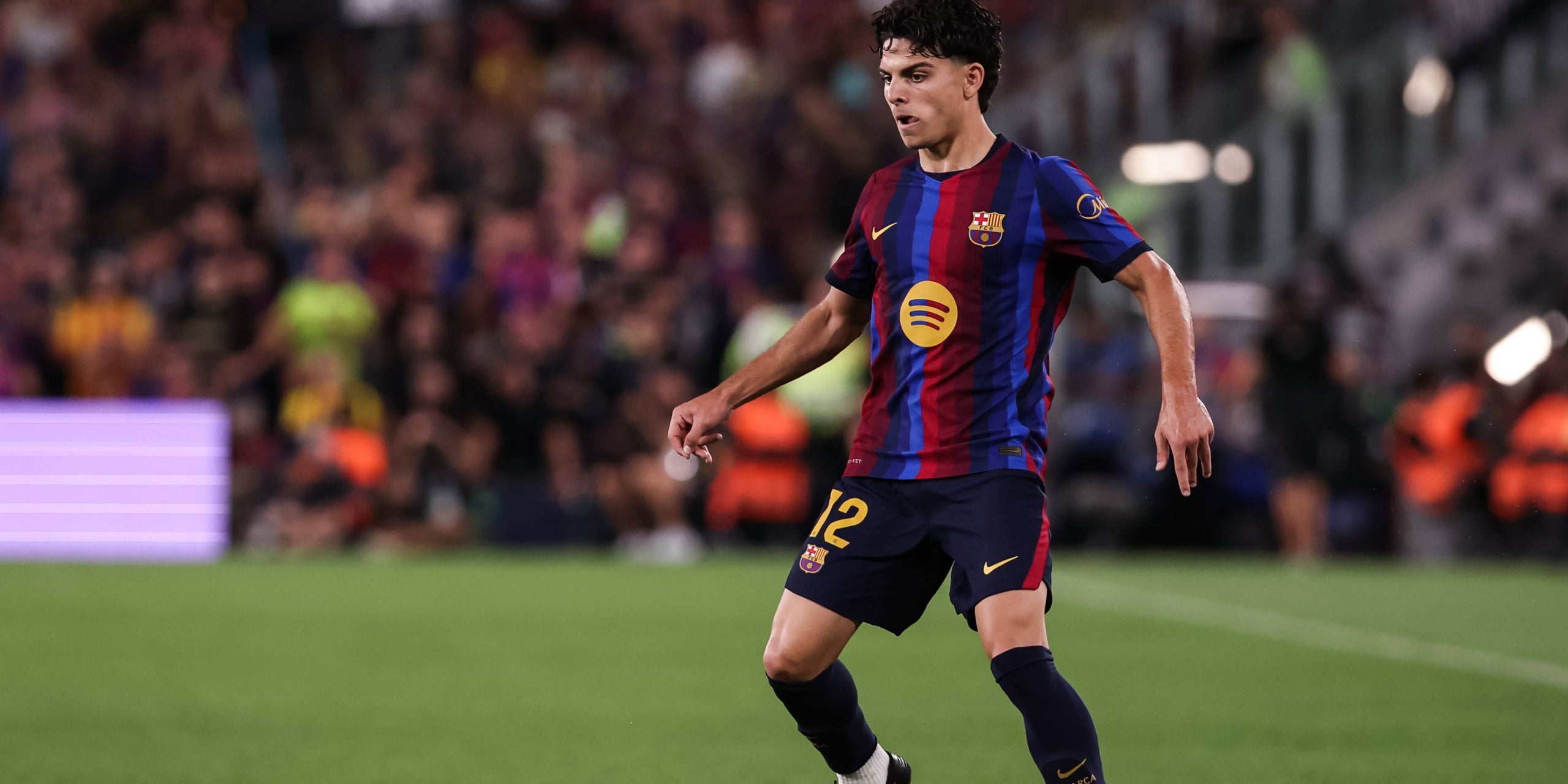 Xavi Espart, durant un partit amb el Barça | Europa Press