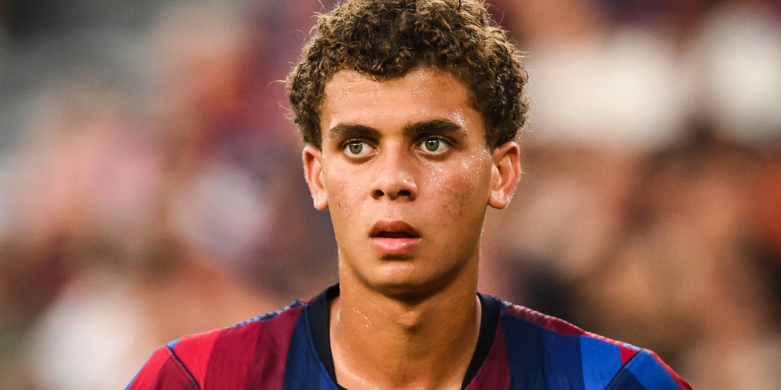 Hamza Abdelkarim, durant un partit del Barça | Europa Press