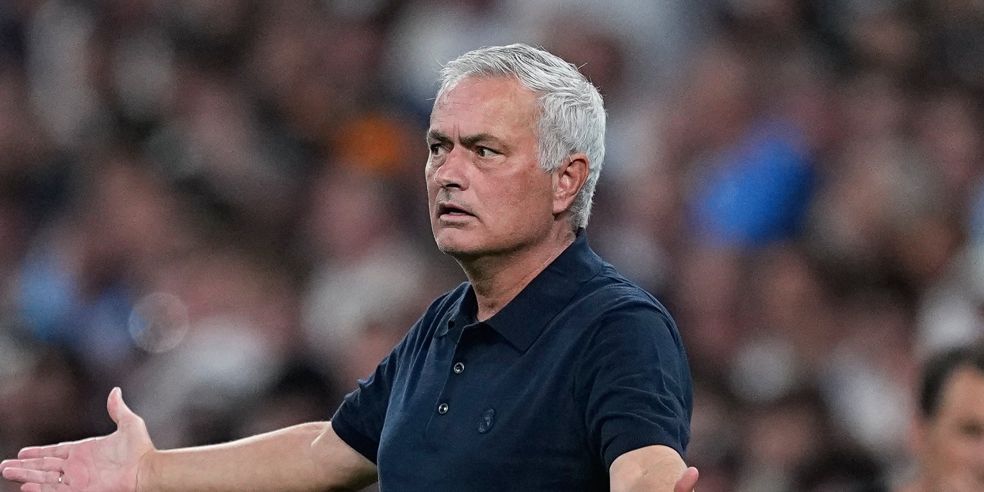 José Mourinho, durant un partit amb el Madrid | Europa Press