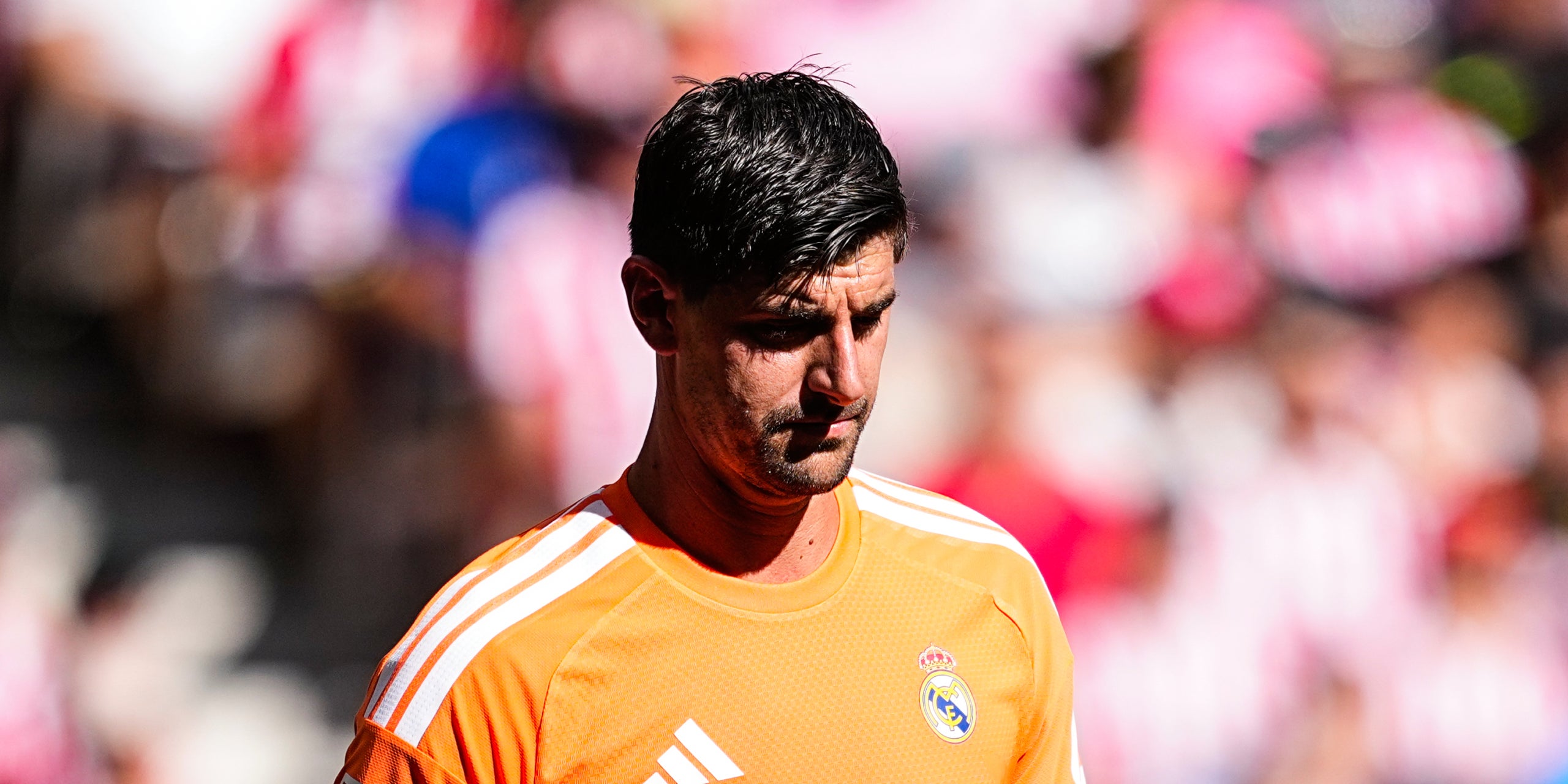 Thibaut Courtois, durant un partit amb el Madrid | Europa Press