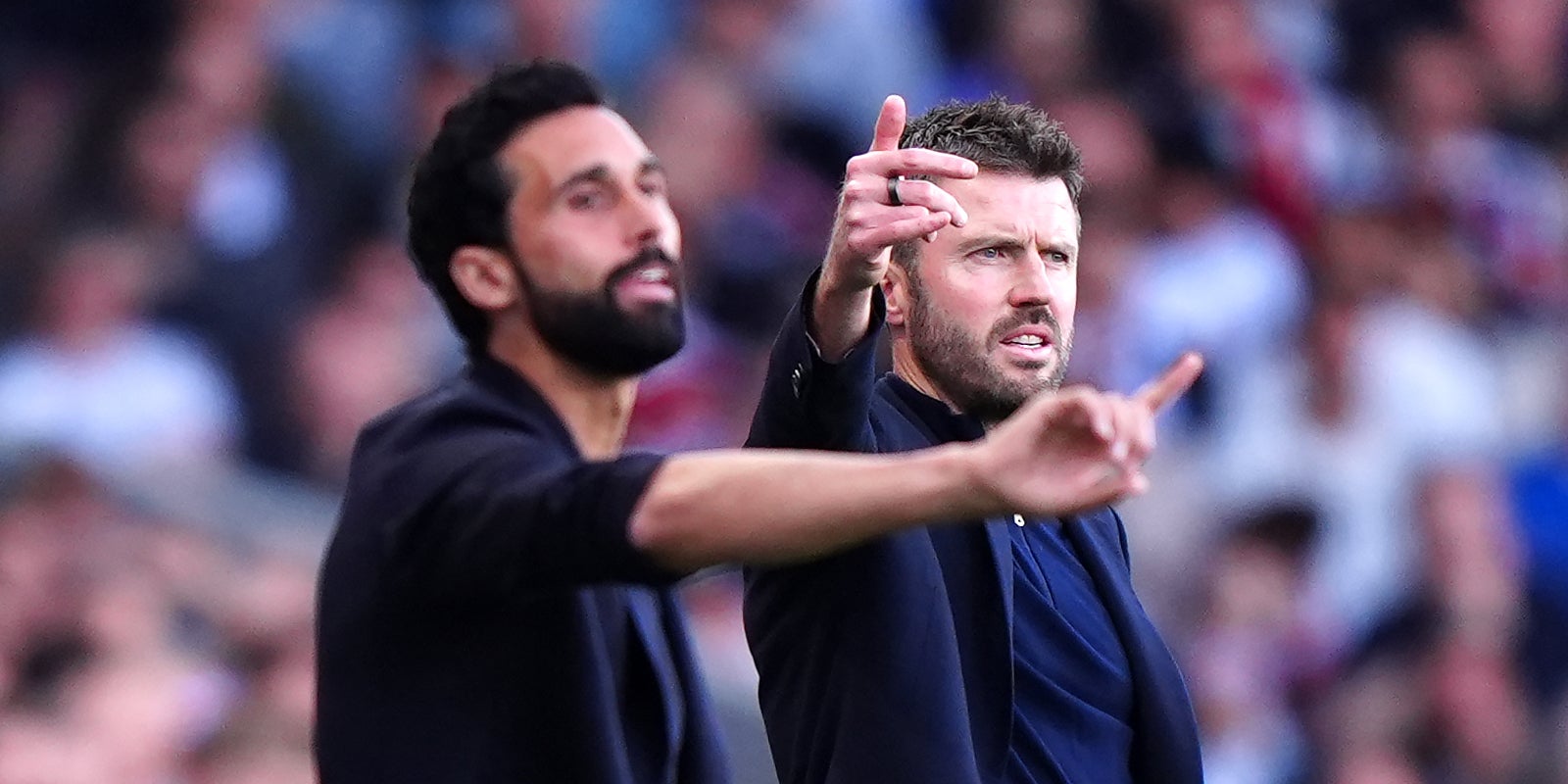 Álvaro Arbeloa i Michael Carrick, durant el Fulham-Manchester United | Europa Press
