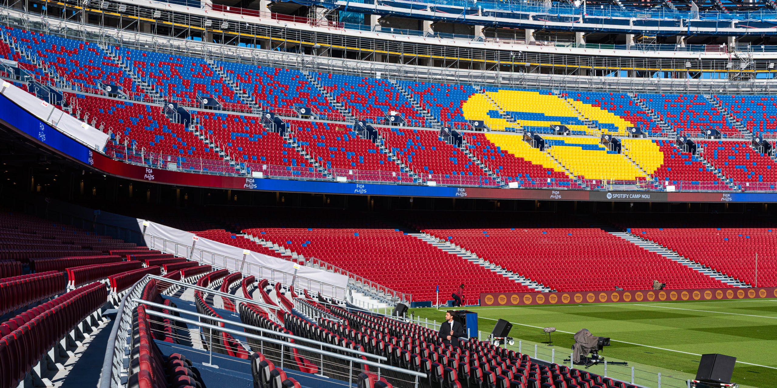 Les obres de l'Spotify Camp Nou, en una imatge d'arxiu | Europa Press
