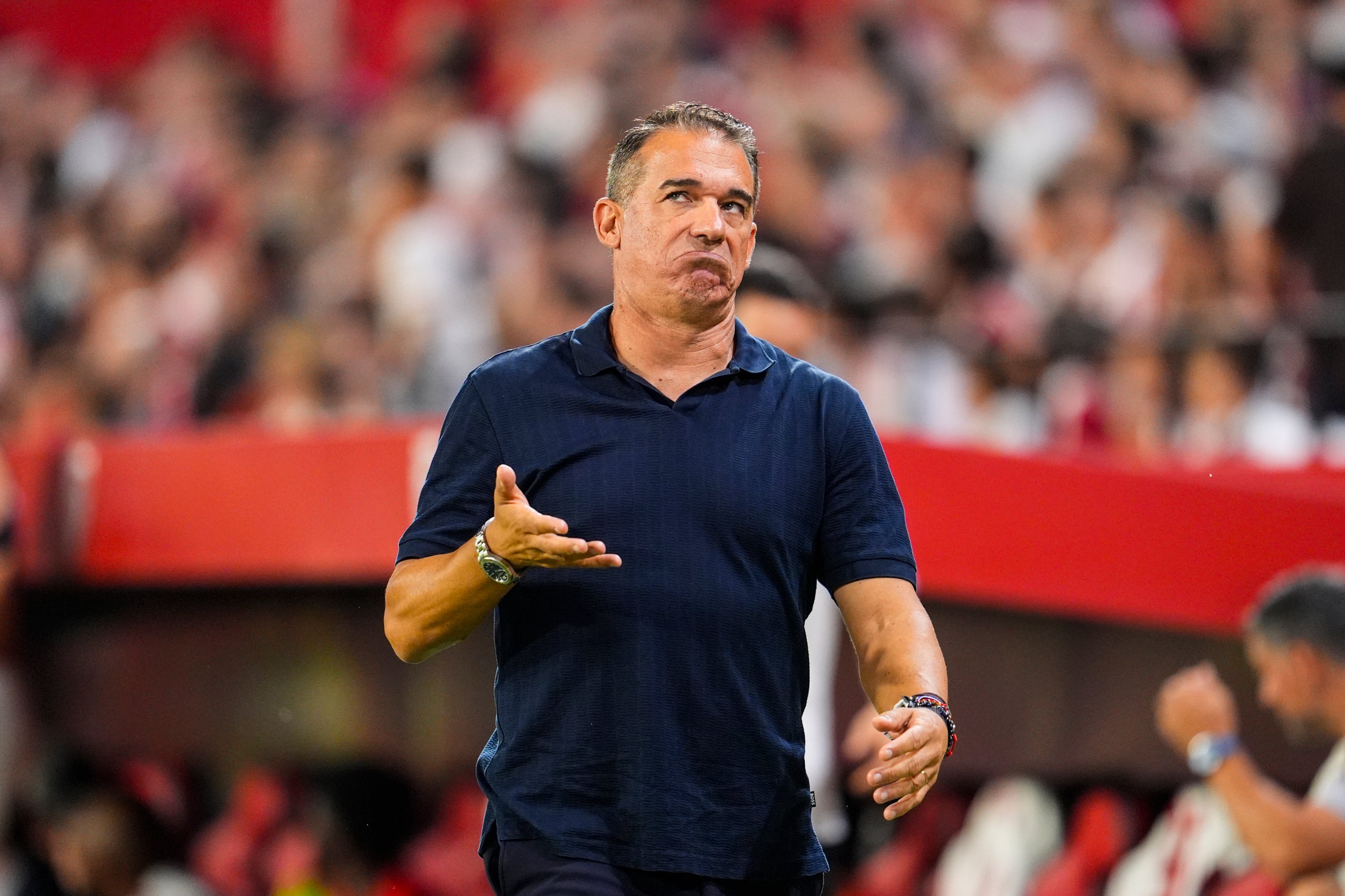 Luis García Plaza, entrenador del Sevilla | Europa Press