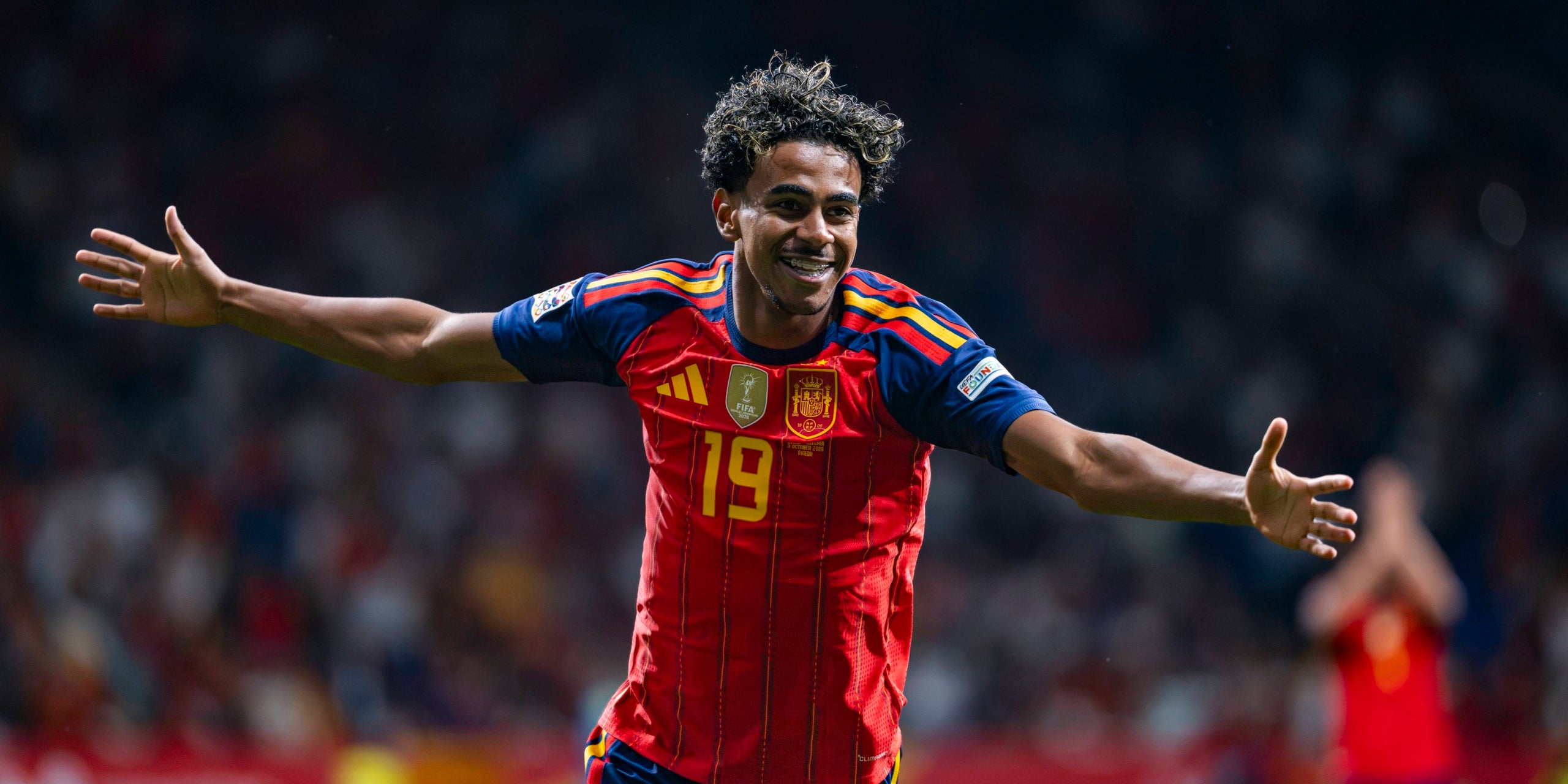 Lamine Yamal, de nou golejador amb la selecció espanyola. | Europa Press