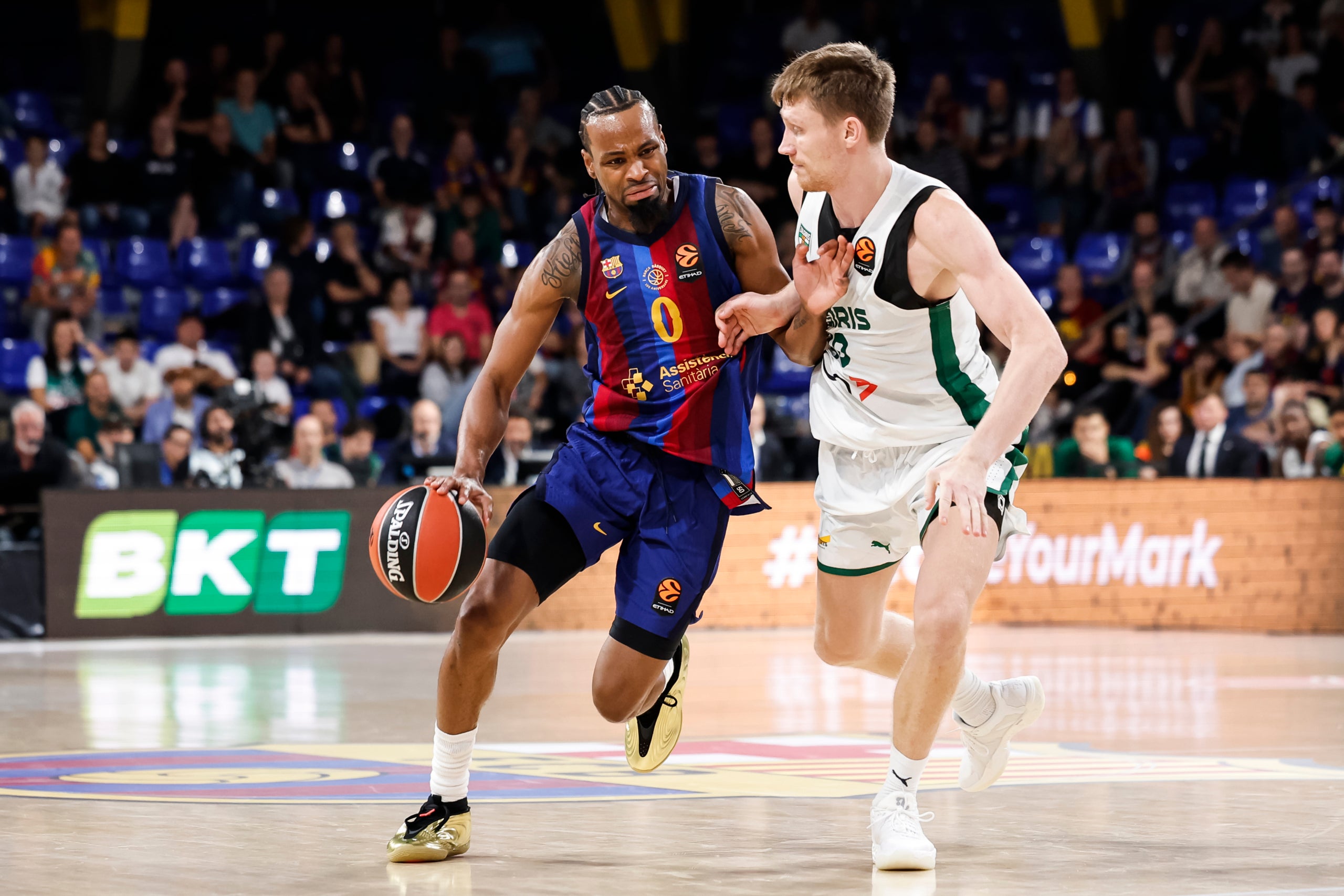 Kevin Punter a la derrota contra el Zalgiris. | Europa press