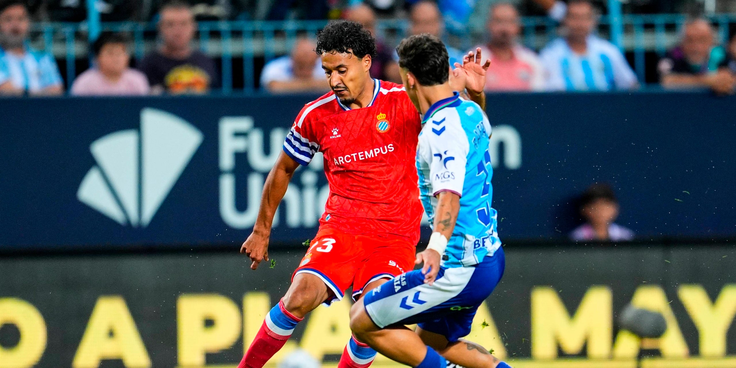 L'empat de l'Espanyol a Màlaga. | Europa Press