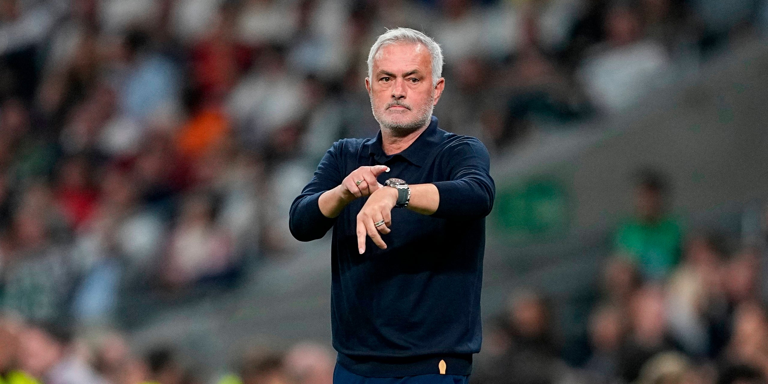Mourinho, en el partido contra el Villarreal. | Europa Press