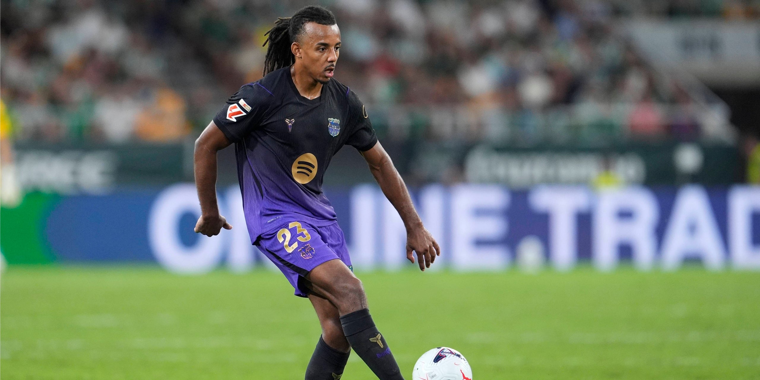 Jules Koundé en La Cartuja. | Europa Press