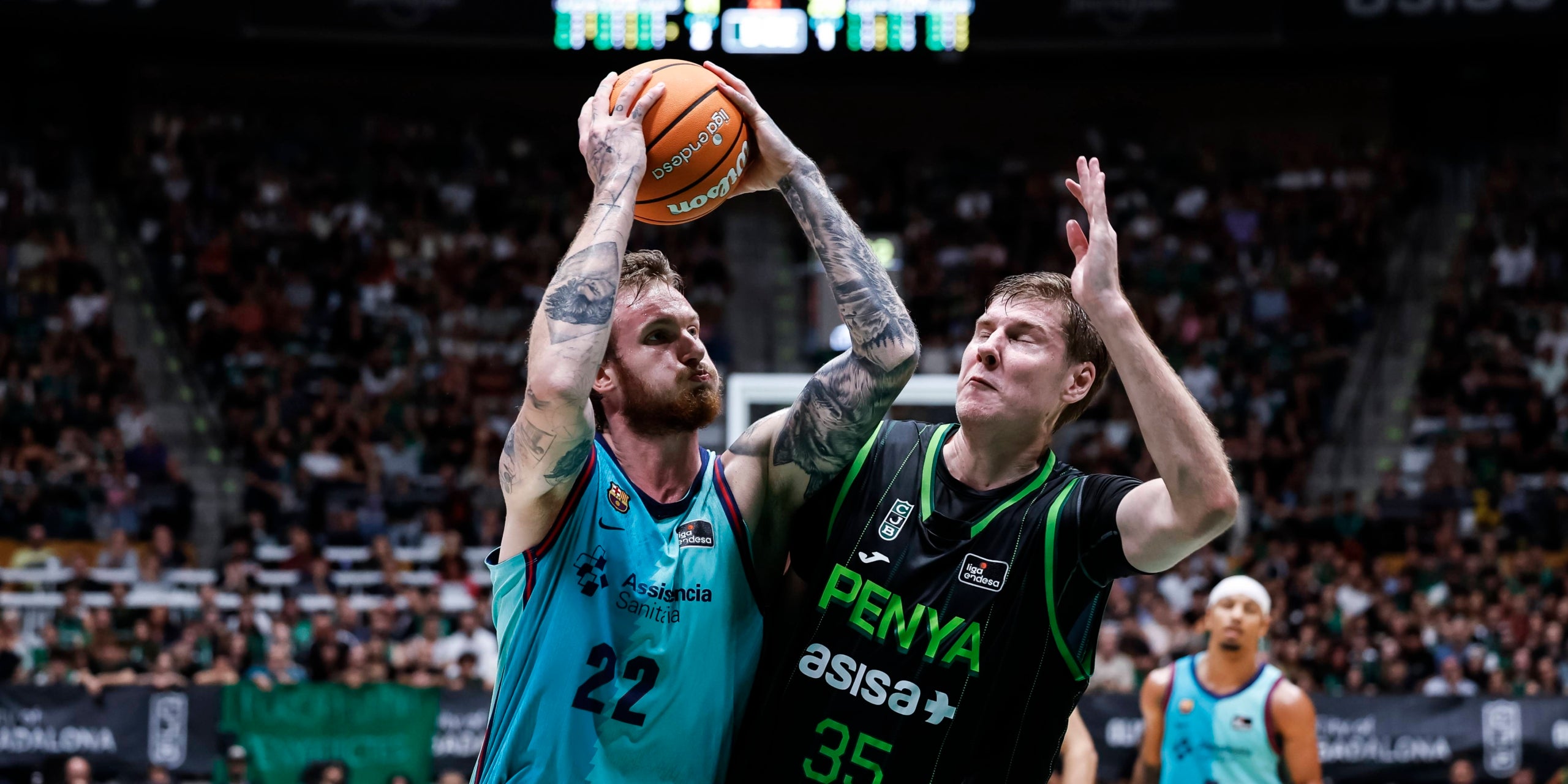 El derbi entre Joventut i Barça. | Europa Press