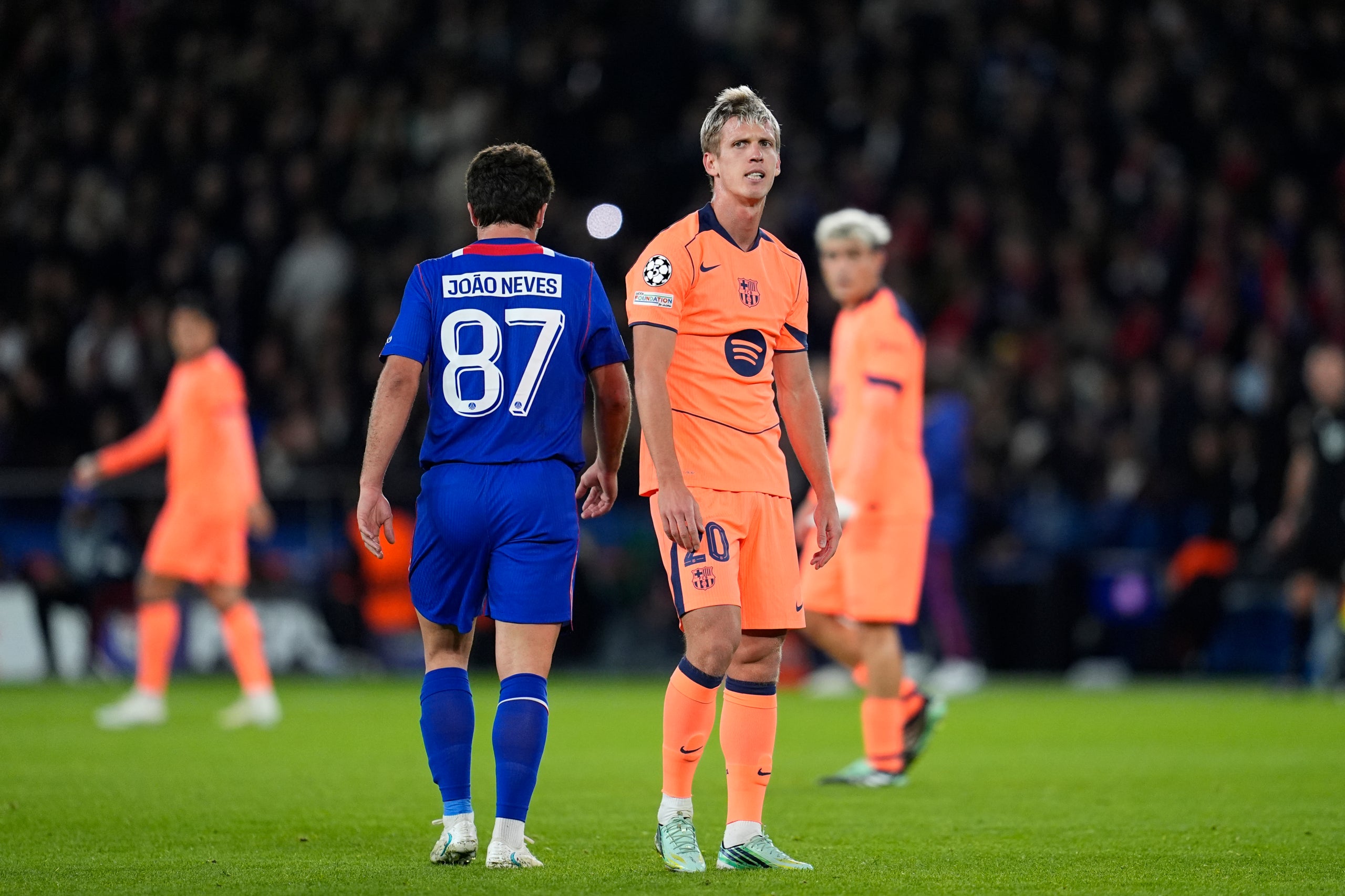Dani Olmo s'ha lesionat durant la primera part | Europa Press