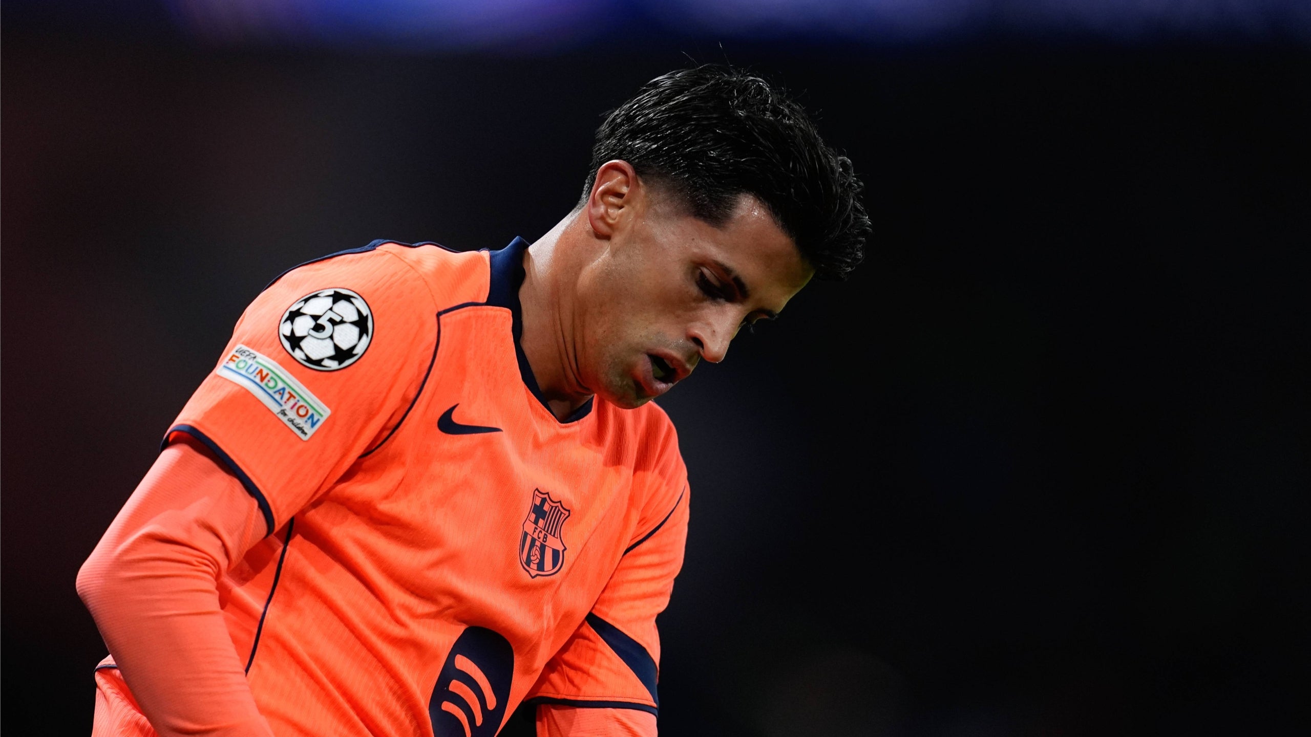 Joao Cancelo, durant el PSG-Barça | Europa Press