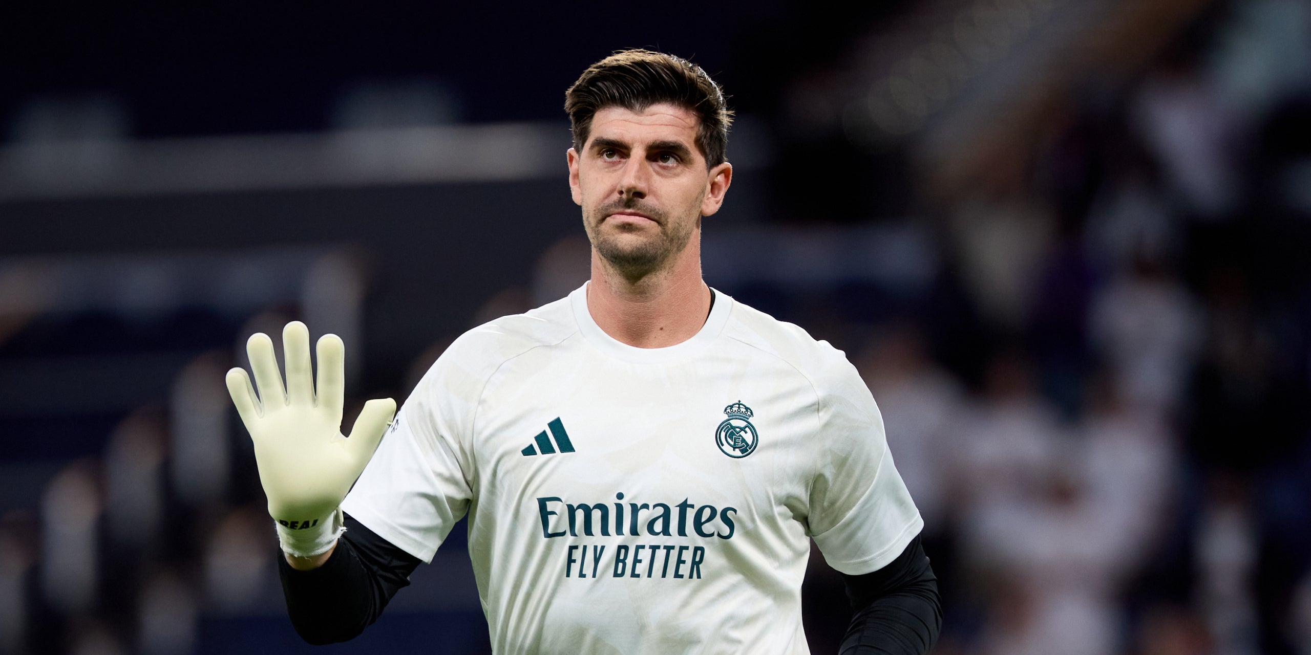 Thibaut Courtois, durant un partit amb el Madrid | Europa Press