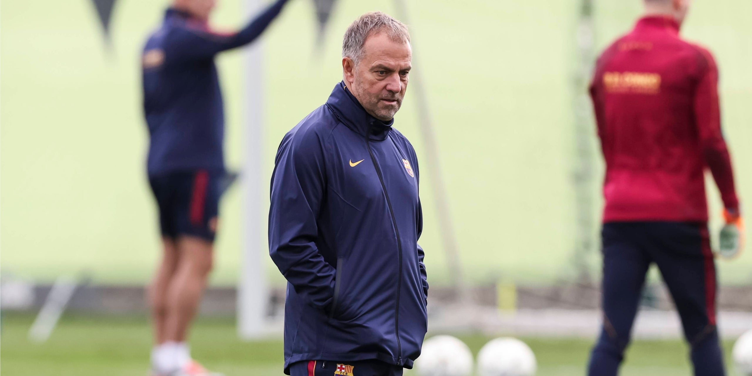 Flick, a l'últim entrenament abans del clàssic. | Europa Press