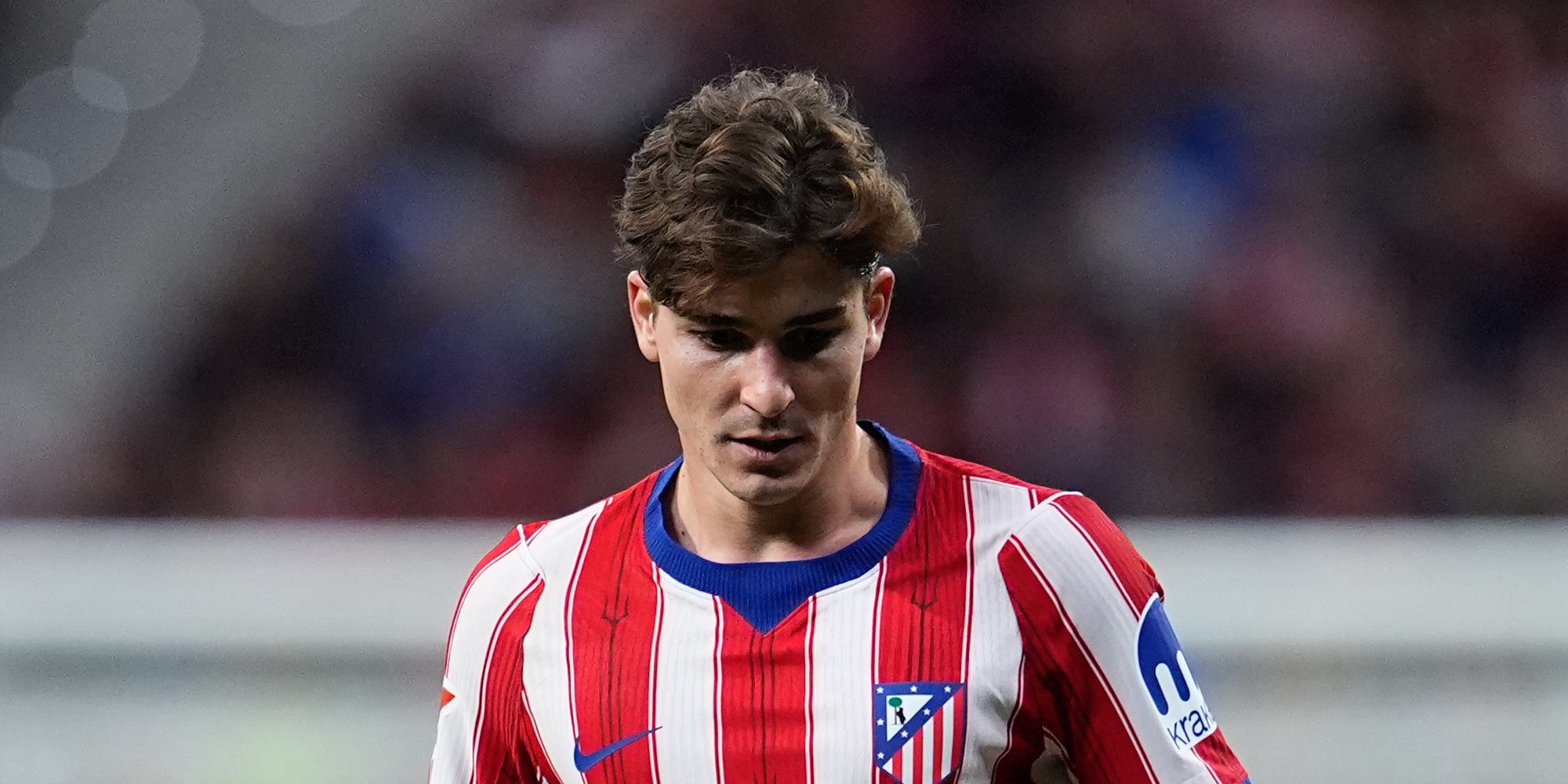 Julián Alvarez, durant un partit amb l'Atlètic de Madrid | Europa Press