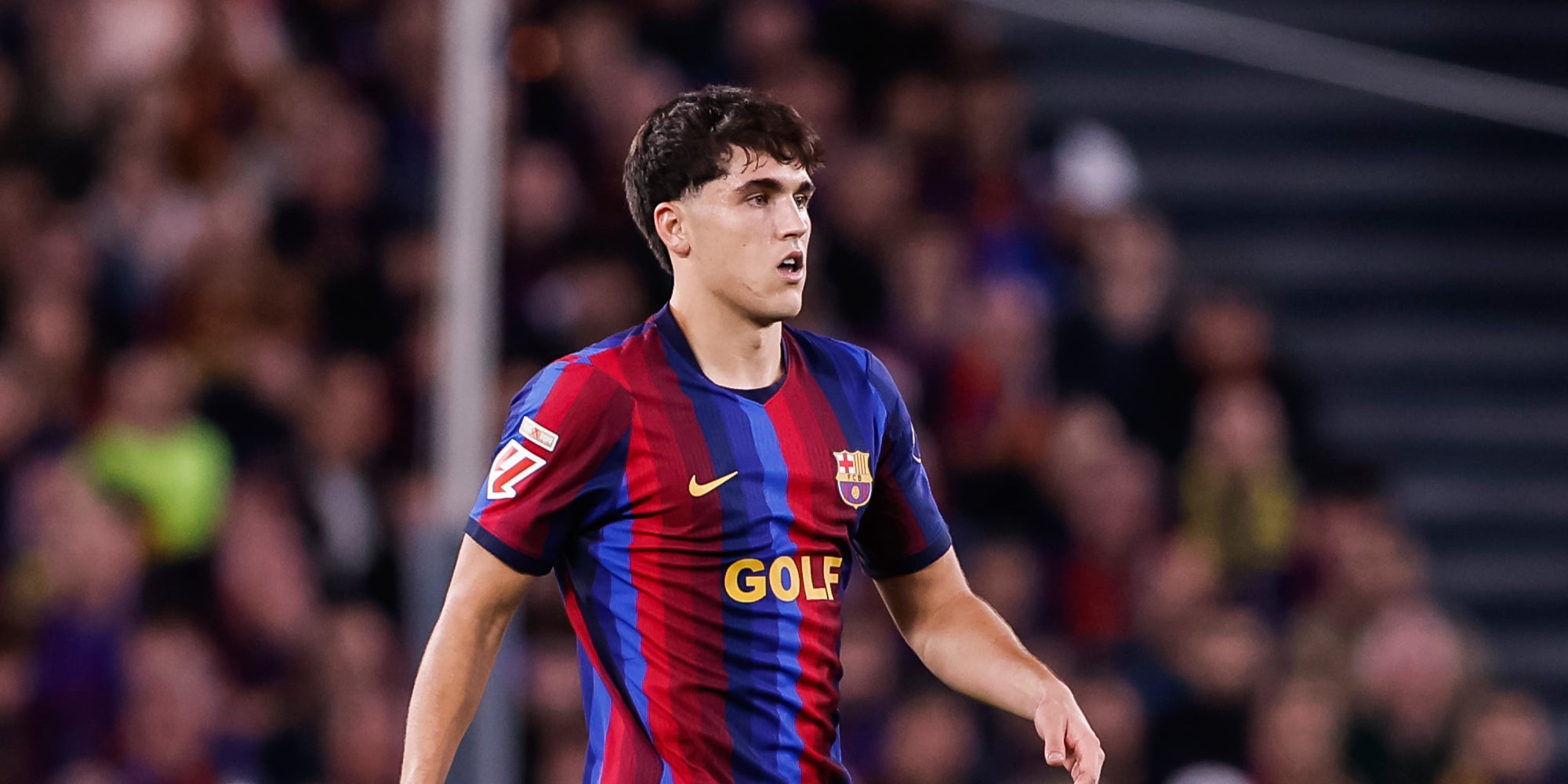 Pau Cubarsí, durant el clàssic entre el Barça i el Madrid | Europa Press