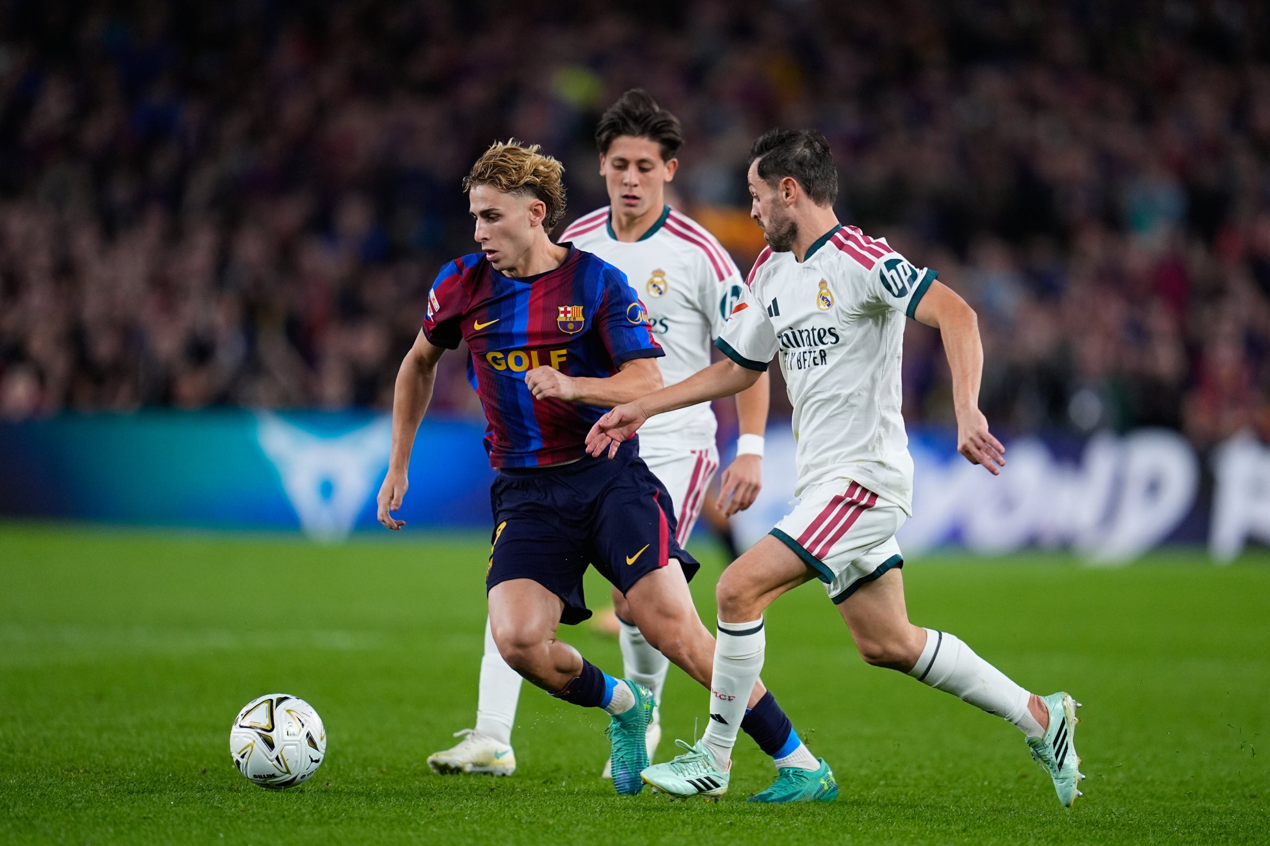 Fermín López, durant el Barça-Madrid | Europa Press