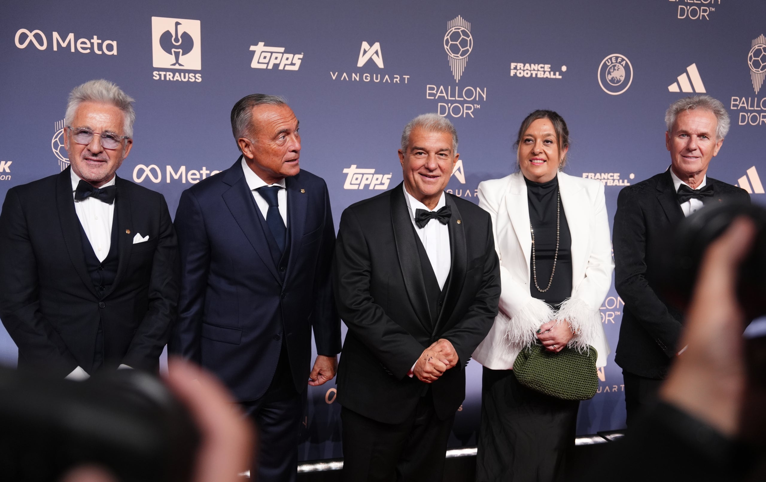 La delegació del Barça, a la gala de la Pilota d'Or | Europa Press