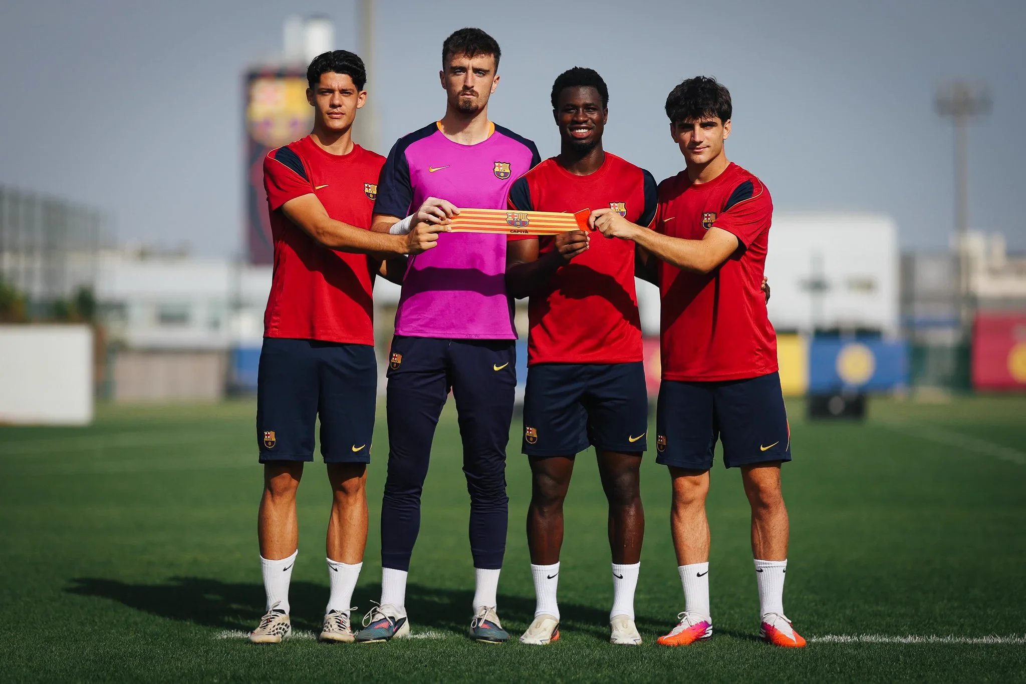 Àlex Campos, a l'esquerra de la imatge | FC Barcelona