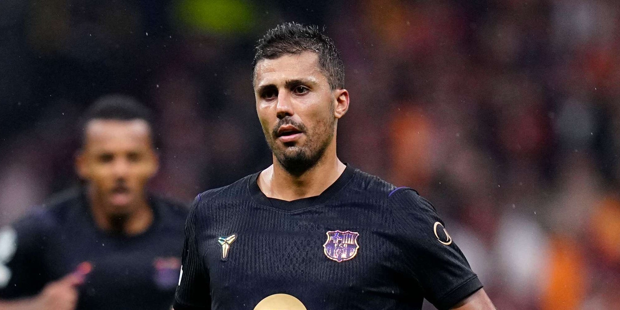 Rodri, durant el Galatasaray-Barça de Champions | UEFA