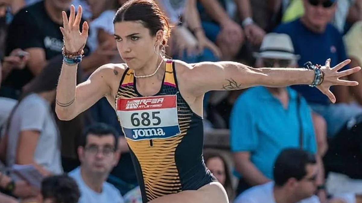 Julieta Gallego, durant una competició | RFEA