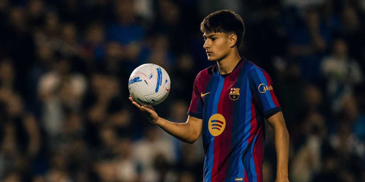 Brian Fariñas, durant un partit amb el Barça | FC Barcelona